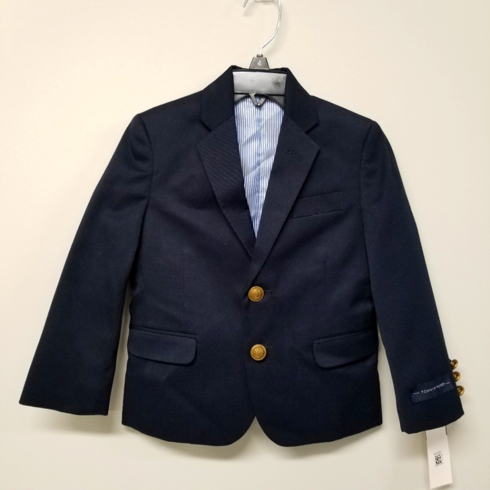 Tommy Hilfiger 410 Masty Navy Dress Blazer Boys